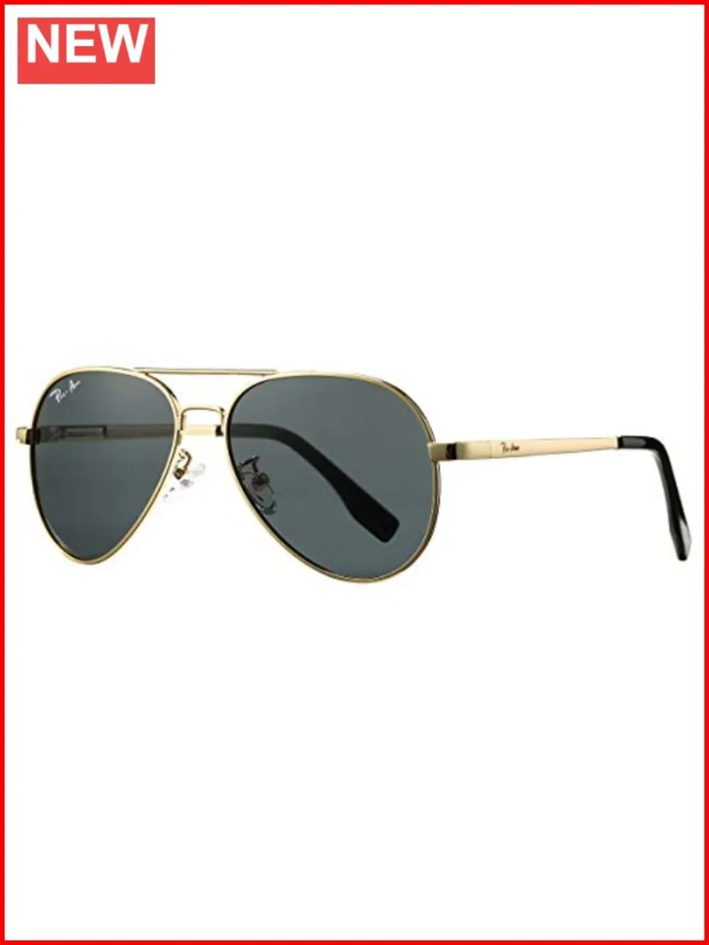 Kids Aviator Sunglasses for Boys Girls, Polarized UV Protection, 2 Sizes